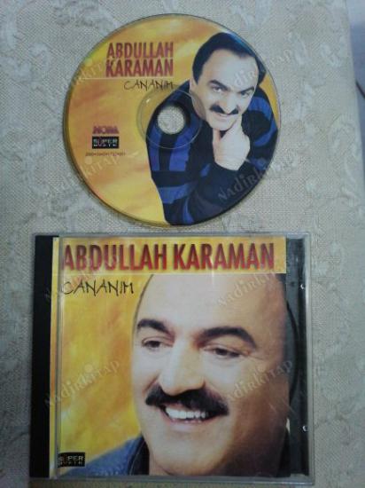 ABDULLAH KARAMAN  - CANANIM  -  2000 TÜRKİYE BASIM  CD ALBÜM