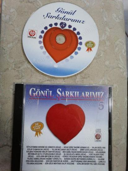 GÖNÜL ŞARKILARIMIZ 5  -  2000 TÜRKİYE BASIM  CD ALBÜM