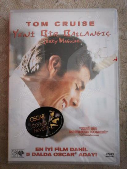 YENİ BİR BAŞLANGIÇ ( JERRY MAGUIRE ) - TOM CRUISE - TÜRKİYE BASIM DVD FİLM - 140 DAKİKA - AÇILMAMIŞ AMBALAJINDA