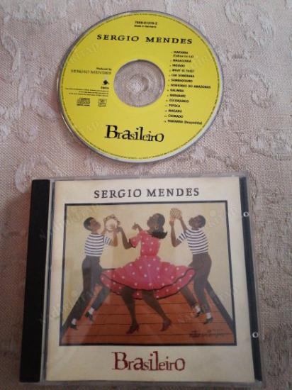 SERGIO MENDES - BRASILEIRO  -  1992 ALMANYA  BASIM  CD ALBÜM