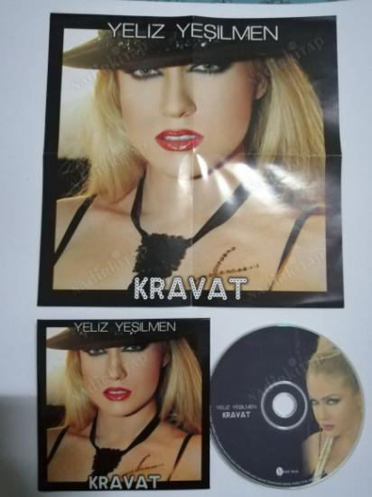 YELİZ YEŞİLMEN - KRAVAT  TÜRKİYE  BASIM PROMO SINGLE CD -POSTERLİ (24X24 Cm Boyutlarında )