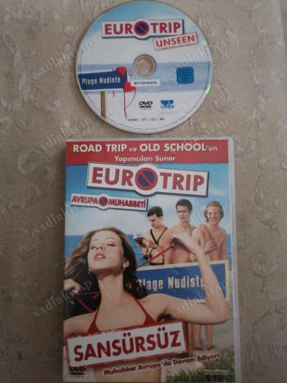 AVRUPA MUHABBETİ ( EUROTRIP ) - SANSÜRSÜZ  - TÜRKİYE BASIM DVD Film - 90 DAKİKA