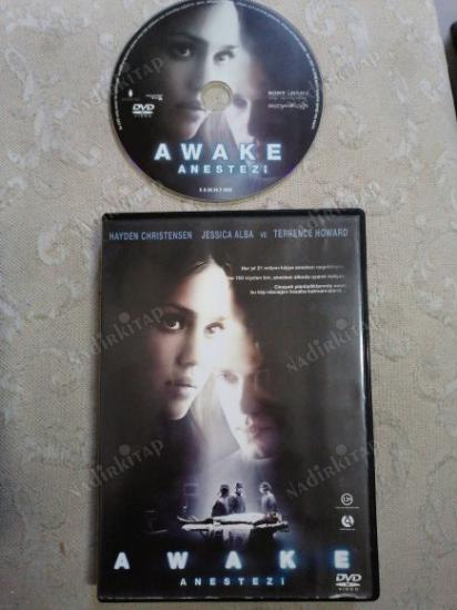 ANESTEZİ ( AWAKE ) - JESSICA ALBA / HAYDEN CHRISTENSEN  - TÜRKİYE BASIM DVD FİLM - 82 DAKİKA