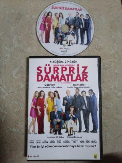 SÜRPRİZ DAMATLAR  ( SERIAL BAD WEDDINGS ) BİR PHILIPPE DE CHAUVERON  FİLMİ  - TÜRKİYE BASIM DVD FİLM - 93 DAKİKA