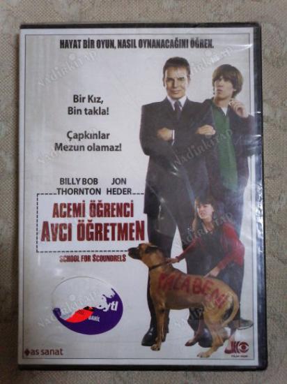 ACEMİ ÖĞRENCİ AVCI ÖĞRETMEN ( SCHOOL FOR SCOUNDRELS ) - BILLY BOB THORNTON   97 DAKİKA TÜRKİYE BASIM DVD  - AÇILMAMIŞ AMBALAJINDA