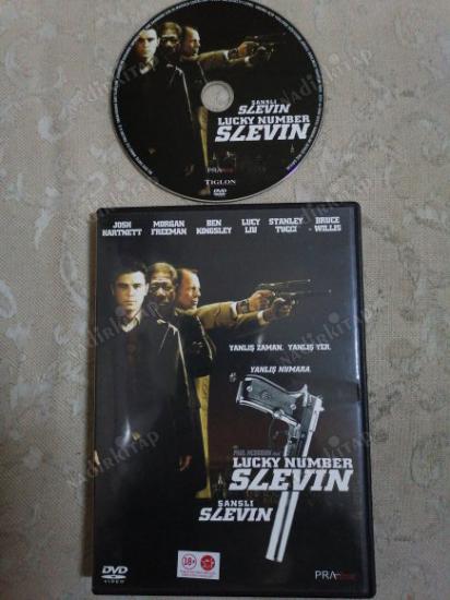 ŞANSLI SLEVIN ( LUCKY NUMBER SLEVIN )-  A FILM BY PAUL McGUIGAN TÜRKİYE BASIM DVD FİLM -109 DAKİKA+ EXTRAS -