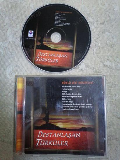 DESTANLAŞAN TÜRKÜLER   TÜRKİYE  BASIM CD ALBÜM ( ASİYE , ÇÖKERTME  VE HEKİMOĞLU BU ALBÜMDE )