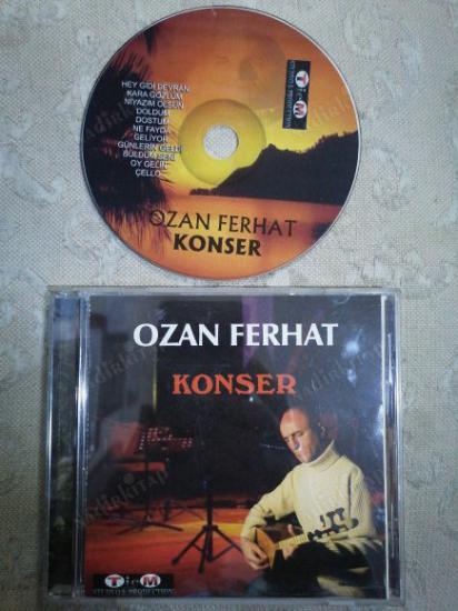 OZAN FERHAT - KONSER -  TÜRKİYE  BASIM CD ALBÜM