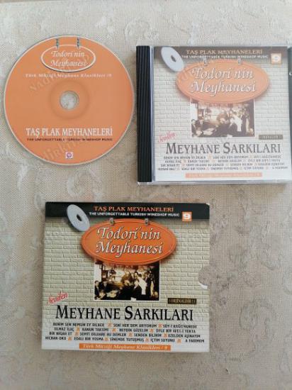 SEVİLEN MEYHANE ŞARKILARI - TODORİ’NİN MEYHANESİ - TÜRKİYE  BASIM CD ALBÜM