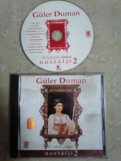 GÜLER DUMAN - NOSTALJİ 2  ( 80 li Yıllardan Günümüze )  - TÜRKİYE  BASIM  ALBÜM  CD