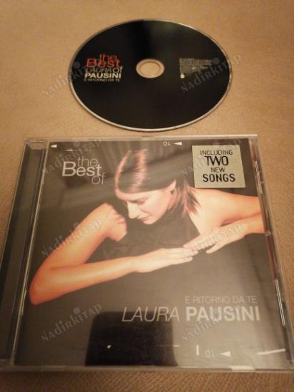 LAURA PAUSINI - THE BEST OF / E RITORNO DA TE - 2001 AVRUPA  BASIM CD ALBÜM