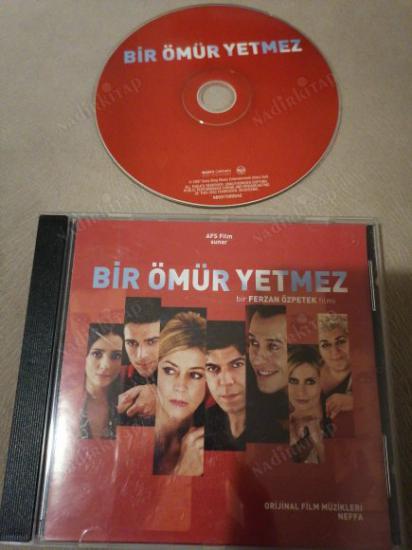 BİR ÖMÜR YETMEZ - ORİJİNAL FİLM MÜZİKLERİ ( FERZAN ÖZPETEK FİLMİ ) - 2007 TÜRKİYE  BASIM ALBÜM CD