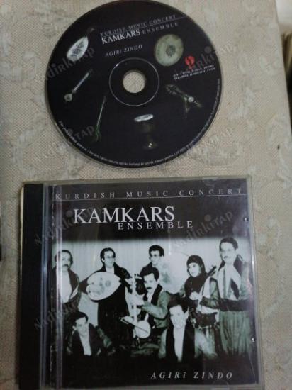 KAMKARS ENSEMBLE (KURDISH MUSIC CONCERT ) -AGIRİ ZİNDO- 2000   TÜRKİYE  BASIM  CD ALBÜM