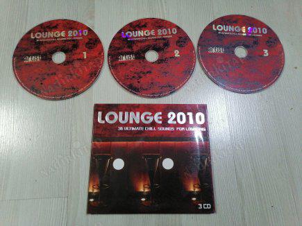 LOUNGE 2010 - 36 ULTIMATE CHILL SOUNDS FOR LOUNGING  -  TÜRKİYE  BASIM CD ALBUM ( 3 CD LİK ALBÜM )