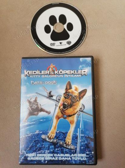 KEDİLER VE KÖPEKLER - KITTY GALORE’NİN İNTİKAMI - TÜRKİYE BASIM  - 79 DAKİKA DVD FİLM