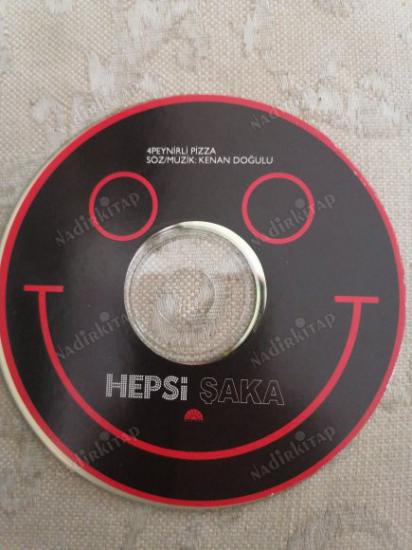 HEPSİ - 4 PEYNİRLİ PİZZA - 2008 TÜRKİYE BASIM NADİR PROMO SINGLE  CD