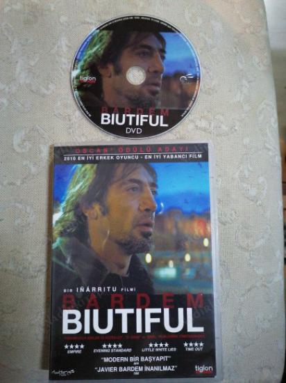 BIUTIFUL - BİR INARRITU FİLMİ - JAVIER BARDEM -  DVD  FİLM - 141  DAKİKA + EKSTRALAR