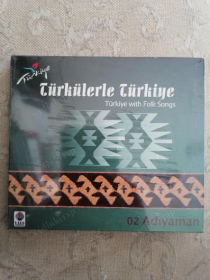 TÜRKÜLERLE TÜRKİYE ( TÜRKİYE WITH FOLK SONGS )  - 02 ADIYAMAN - TÜRKİYE  BASIM CD ALBÜM - AÇILMAMIŞ AMBALAJINDA