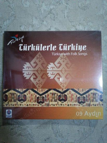 TÜRKÜLERLE TÜRKİYE ( TÜRKİYE WITH FOLK SONGS )  - 09 AYDIN  - TÜRKİYE  BASIM CD ALBÜM - AÇILMAMIŞ AMBALAJINDA