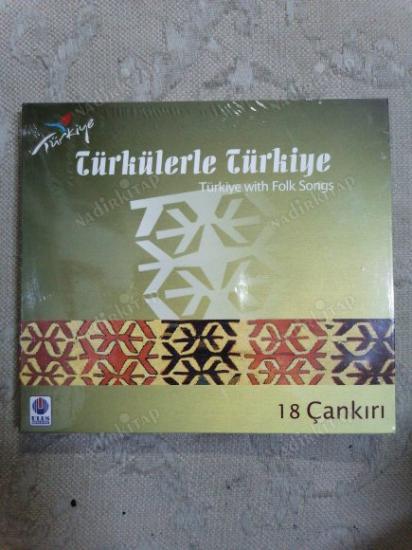 TÜRKÜLERLE TÜRKİYE ( TÜRKİYE WITH FOLK SONGS )  - 18 ÇANKIRI - TÜRKİYE  BASIM CD ALBÜM - AÇILMAMIŞ AMBALAJINDA