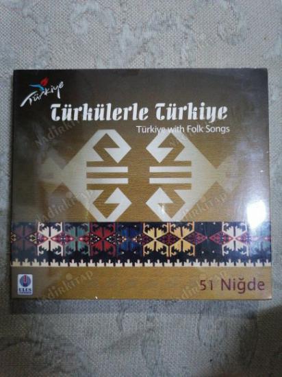 TÜRKÜLERLE TÜRKİYE ( TÜRKİYE WITH FOLK SONGS )  - 51 NİĞDE  - TÜRKİYE  BASIM CD ALBÜM - AÇILMAMIŞ AMBALAJINDA