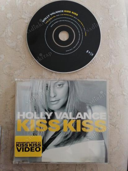 HOLLY VALANCE -  MAXI CD    - 2002 TÜRKİYE BASIM ( KISS KISS VİDEOSU İÇİNDEDİR)