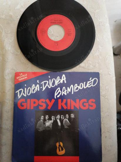 GIPSY KINGS - DJOBI-DJOBA / BAMBOLEO  - 1987 FRANSA BASIM 45 LİK PLAK