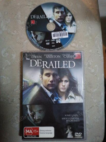 DERAILED - CLIWE OWEN / JENNIFER ANISTON / VINCENT CASSEL  DVD FİLM -  103  DAKİKA YABANCI BASIMDIR TÜRKÇE DİL SEÇENEĞİ YOKTUR