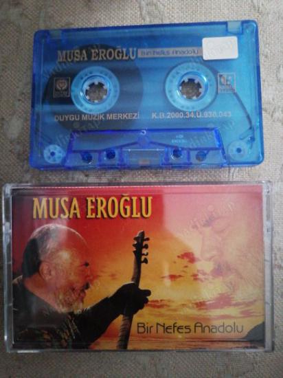 MUSA EROĞLU - BİR NEFES ANADOLU  - 2000 TÜRKİYE BASIM  *KASET*