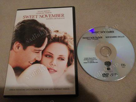 KASIMDA AŞK BAŞKADIR ( SWEET NOVEMBER ) - KEANU REEVES /CHARLIZE THERON  - TÜRKİYE BASIM  DVD FİLM - 116 DAKİKA