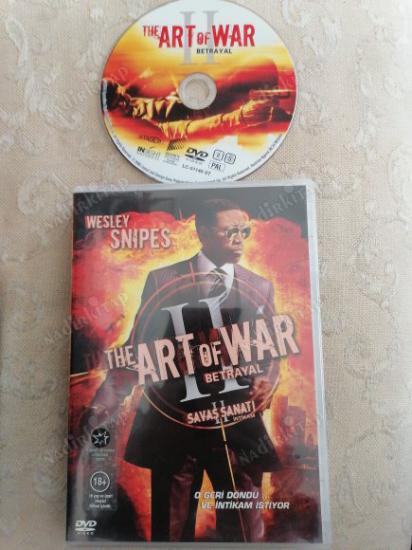 SAVAŞ SANATI / İNTİKAM  ( THE ART OF WAR / BETRAYAL ) -  WESLEY SNIPES -  96 DAKİKA  -DVD FİLM - TÜRKİYE  BASIM (+18 )