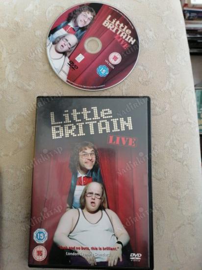 LITTLE BRITAIN LIVE  - 78 + 128 DAKİKA EXTRAS -DVD FİLM - İNGİLTERE BASIM TÜRKÇE ALTYAZI SEÇENEĞİ YOKTUR