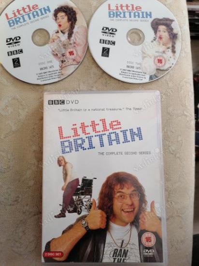 LITTLE BRITAIN   - COMPLETE SECOND  SERIES - 167 DAKİKA  - ( 2 DISC SET ) DVD FİLM - İNGİLTERE BASIM TÜRKÇE ALTYAZI SEÇENEĞİ YOKTUR