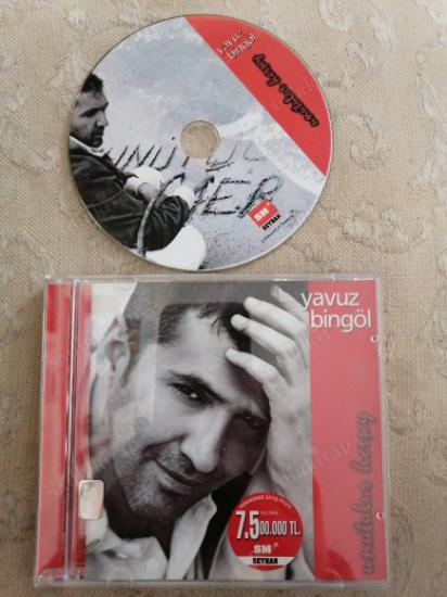 YAVUZ BİNGÖL - UNUTULUR HERŞEY  -  TÜRKİYE  BASIM ALBÜM CD