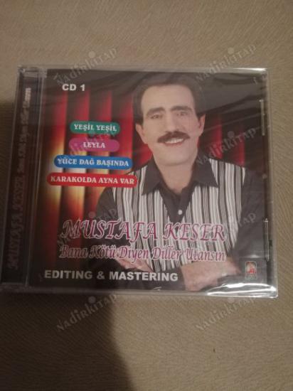 MUSTAFA KESER - BANA KÖTÜ DİYEN DİLLER UTANSIN  - TÜRKİYE  BASIM CD ALBÜM - AÇILMAMIŞ AMBALAJINDA