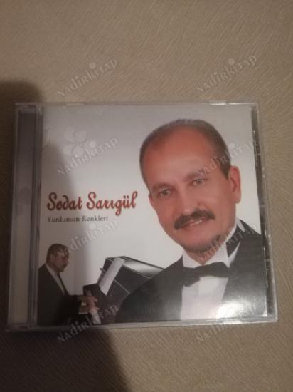 SEDAT SARIGÜL - YURDUMUN RENKLERİ  - TÜRKİYE  BASIM CD ALBÜM - AÇILMAMIŞ AMBALAJINDA