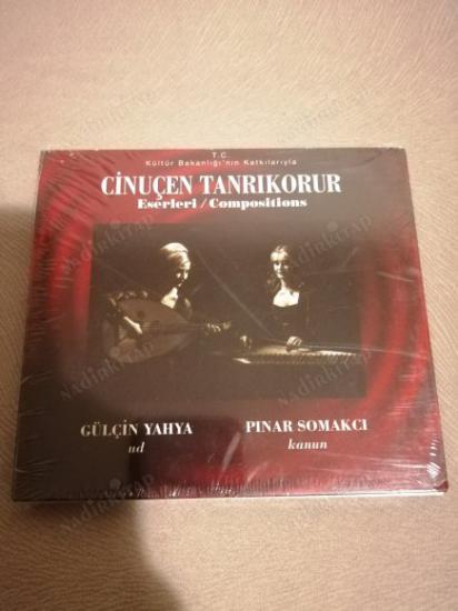 ÇİNUÇEN TANRIKORUR - ESERLERİ / COMPOSITIONS ( GÜLÇİN YAHYA / UD - PINAR SOMAKÇI / KEMAN ) - TÜRKİYE  BASIM CD ALBÜM - AÇILMAMIŞ AMBALAJINDA