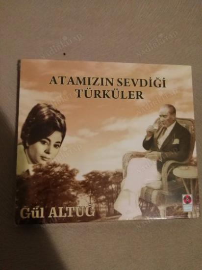 GÜL ALTUĞ - ATAMIZIN SEVDİĞİ TÜRKÜLER  - TÜRKİYE  BASIM CD ALBÜM - AÇILMAMIŞ AMBALAJINDA