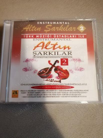 ALTIN ŞARKILAR 2 - TÜRK MÜZİĞİ ÜSTADLARI İLE  - TÜRKİYE  BASIM CD ALBÜM - AÇILMAMIŞ AMBALAJINDA