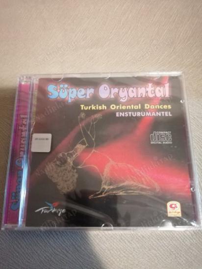 SÜPER ORYANTAL - TURKISH ORIENTAL DANCES    - TÜRKİYE  BASIM  CD ALBÜM - AÇILMAMIŞ AMBALAJINDA