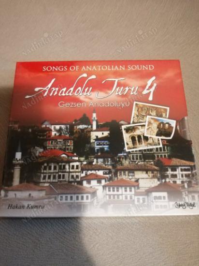 HAKAN KUMRU - ANADOLU TURU 4 ( GEZSEN ANADOLUYU ) - SONGS OF ANATOLIAN SOUND   TÜRKİYE BASIM CD ALBÜM - AÇILMAMIŞ AMBALAJINDA