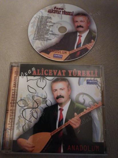 OZAN ALİCEVAT YÜREKLİ - ANADOLUM  -2007  TÜRKİYE BASIM CD ALBÜM -