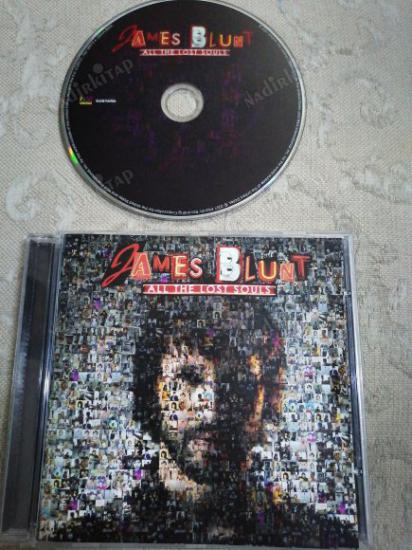 JAMES BLUNT - ALL THE LOST SOULS - 2007 AVRUPA BASIM ALBÜM CD