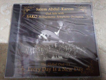 SALEM ABDUL-KAREM - EVERY DAY IS A NEW DAY ( GLOBAL OUD 1 )- OUD SOLO WITH SAKO   CD ALBÜM - AÇILMAMIŞ AMBALAJINDA