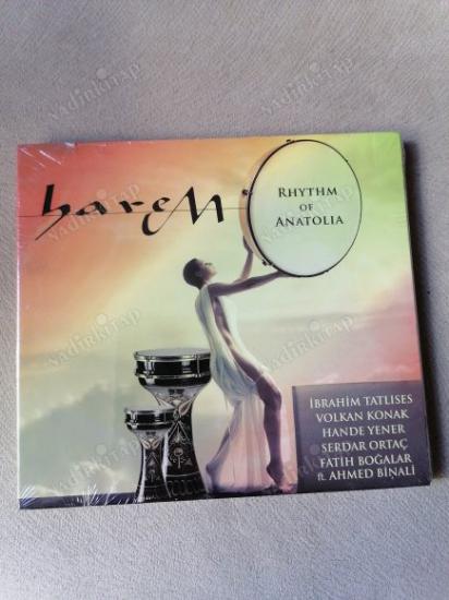 HAREM / RHYTHM OF ANATOLIA ( İBRAHİM TATLISES HANDE YENER SERDAR ORTAÇ ) - TÜRKİYE BASIM  CD ALBÜM - AÇILMAMIŞ AMBALAJINDA