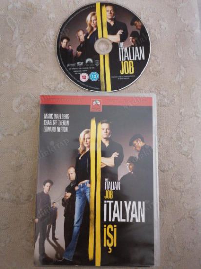 İTALYAN İŞİ / THE ITALIAN JOB -  MARK WAHLBERG / CHARLIZE THERON / EDWARD NORTON  - 106 DAKİKA  TÜRKİYE BASIM DVD FİLM