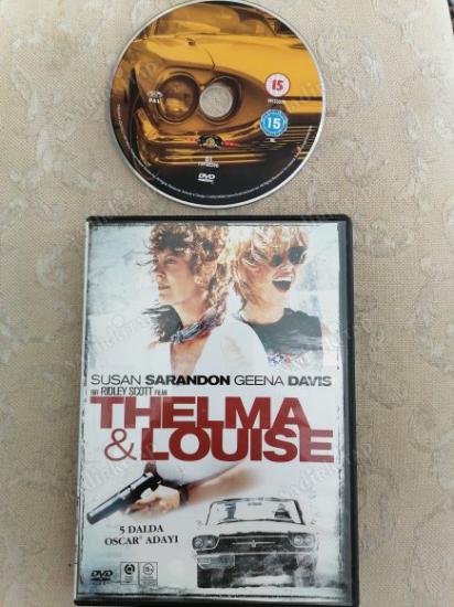 THELMA & LOUISE - BİR RIDLEY SCOTT FİLMİ  - SUSAN SARANDON / GEENA DAVIS -  124  DAKİKA TÜRKİYE BASIM -  DVD  FİLM (+15 )