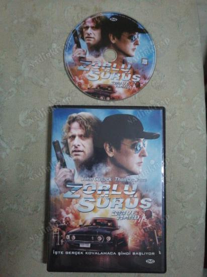 ZORLU SÜRÜŞ / DRIVE HARD - JOHN CUSACK / THOMAS JANE -  92 DAKİKA TÜRKİYE BASIM -  DVD  FİLM