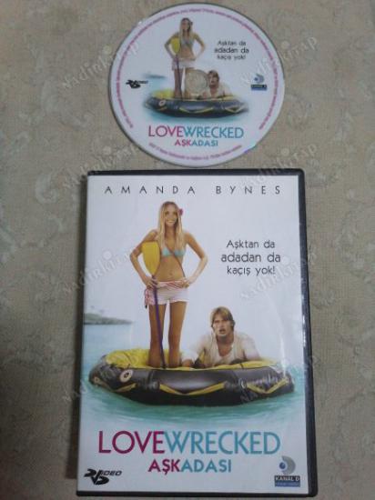 AŞK ADASI / LOVE WRECKED   - AMANDA BYNES  - 83 DAKİKA TÜRKİYE BASIM -  DVD  FİLM