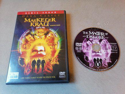 MASKELER KRALI / THE MASTER OF DISGUISE  - DANA CARVEY - 77 DAKİKA   TÜRKİYE BASIM - DVD FİLM